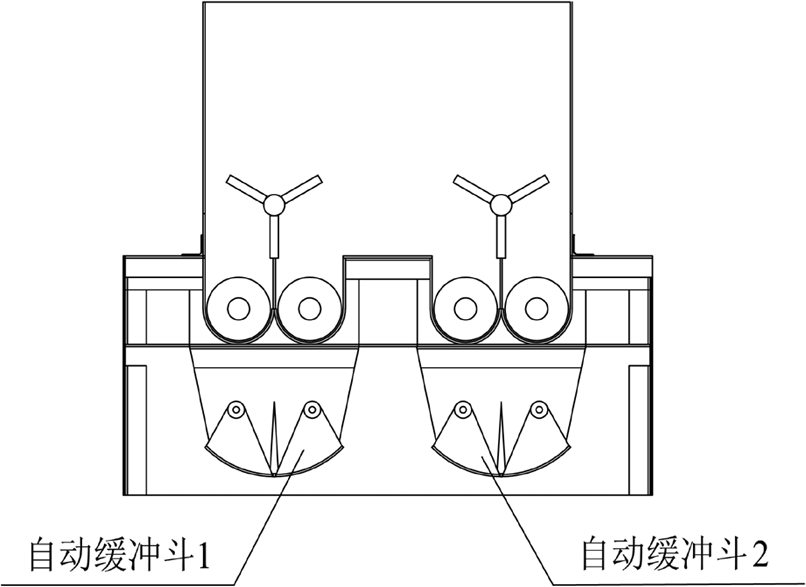 兩自動(dòng)緩沖器的初始狀態(tài)圖