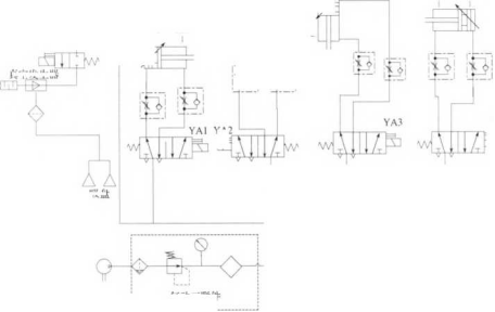 氣動系統(tǒng)原理圖