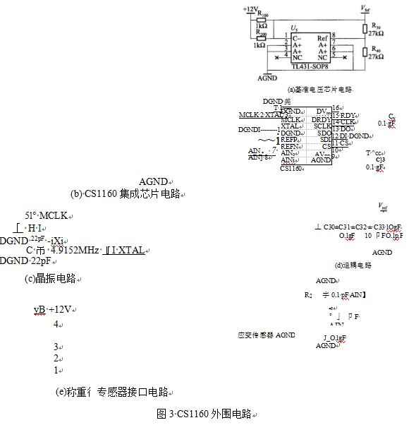 稱重儀表外圍電路圖