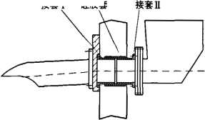 全自動包裝機岀料嘴裝置改進后結(jié)構(gòu)圖