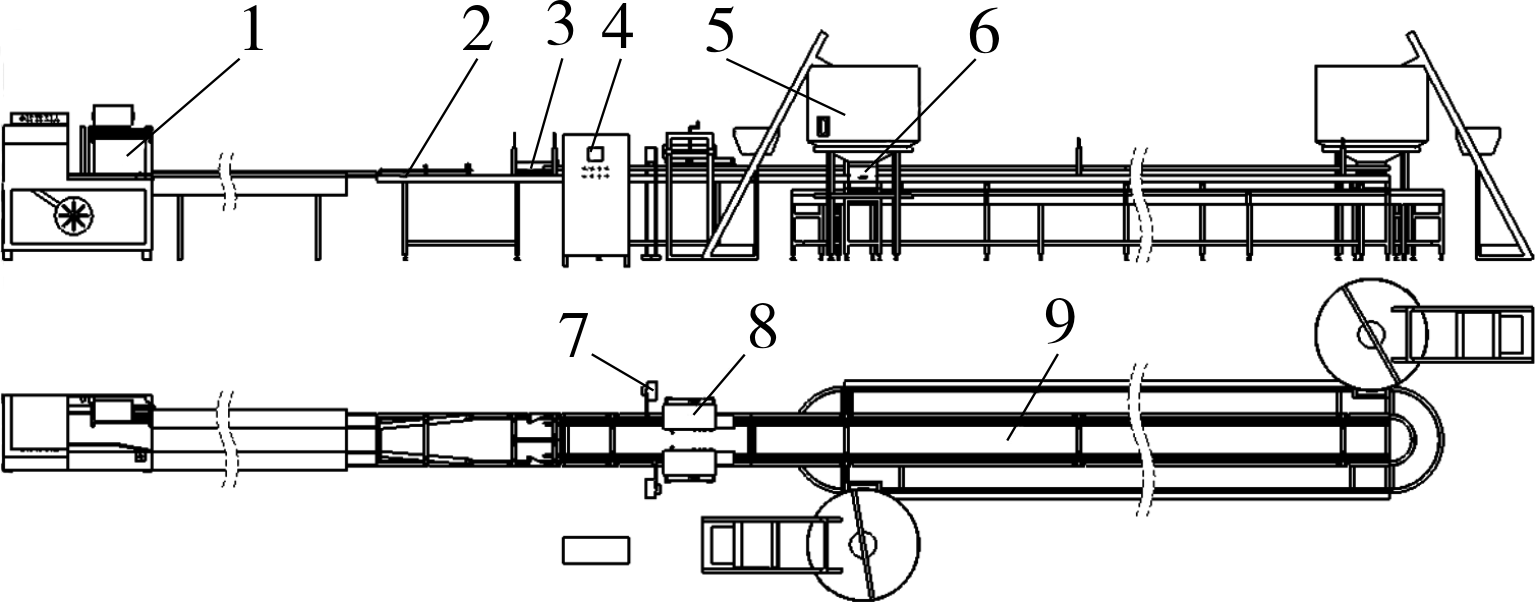 檳榔包裝自動(dòng)化生產(chǎn)線整體框架圖