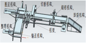 鋼筋連接套自動(dòng)包裝機(jī)總體結(jié)構(gòu)圖