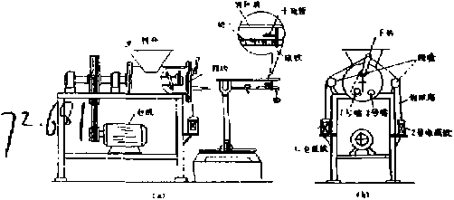 簡易雙嘴包裝機簡圖