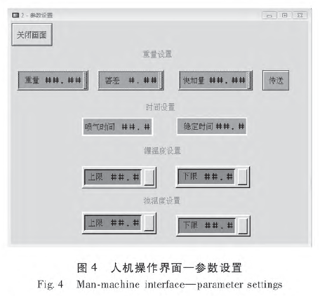 觸摸屏人機(jī)界面參數(shù)設(shè)置圖