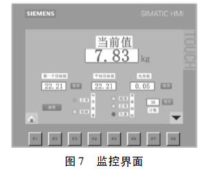 包裝防錯控制系統(tǒng)監(jiān)控界面圖